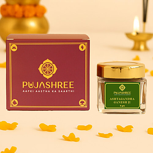 Pujashree Ashtagandha Ganesh Ji, 4 g
