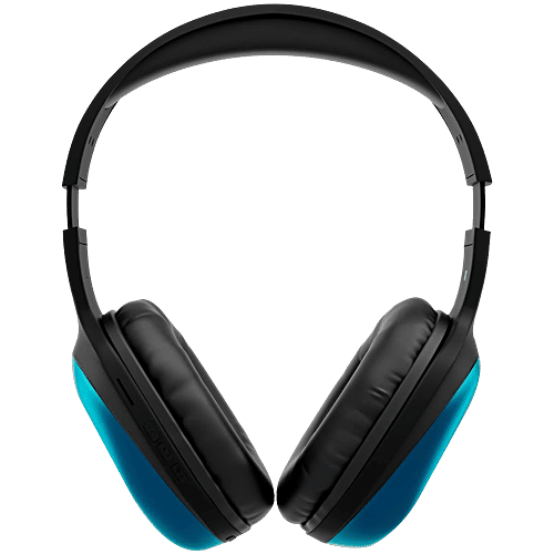 Zebronics Thunder Pro BT Headphone - Dual Pairing, Gaming Mode, ENC, 60 Hr Backup - Blue, 1 pc
