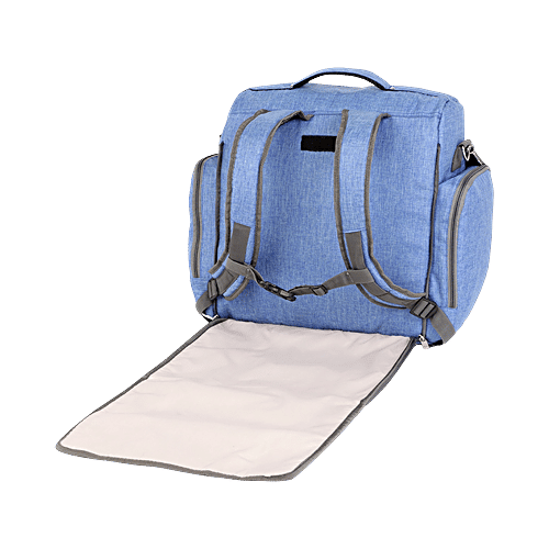 Newbuck Multipurpose Diaper Bag - Sky Blue, 19 L  
