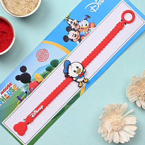 Shree Rakhi Official Disney Donald Duck Band Kids Rakhi, 1 pc  Adds Fun & Charm to the Celebration, Adorable Rakhi