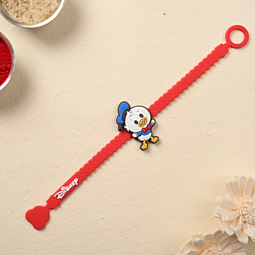 Shree Rakhi Official Disney Donald Duck Band Kids Rakhi, 1 pc  Adds Fun & Charm to the Celebration, Adorable Rakhi