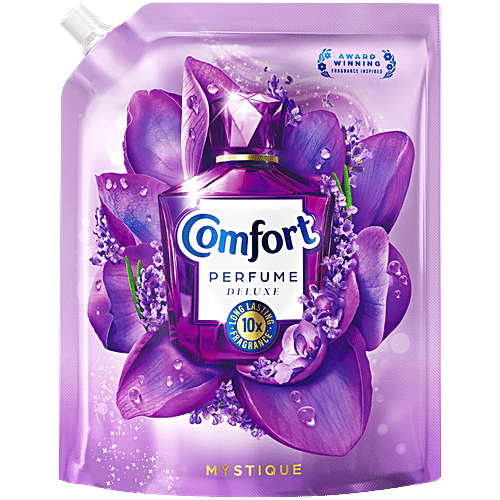 Comfort Mystique Perfume Deluxe, 1.8 L  Long Lasting, Anti-Fading, Retains Softness