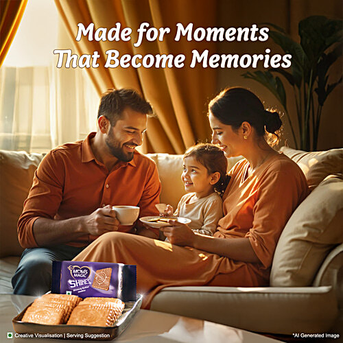 Sunfeast Mom's Magic Shines Butter Cookies, 128 g (2x64 g) Smooth, Buttery, Cruchy Layers