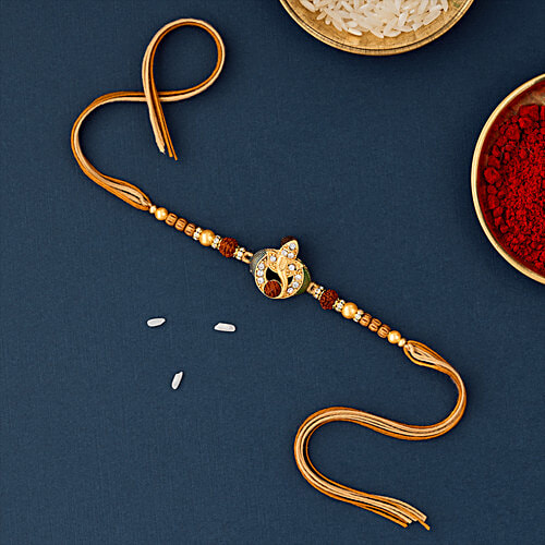 Daivya Sparsh by bigbasket Ganesha Sutra Premium Pendant Rakhi, 1 pc  Raksha Bandhan
