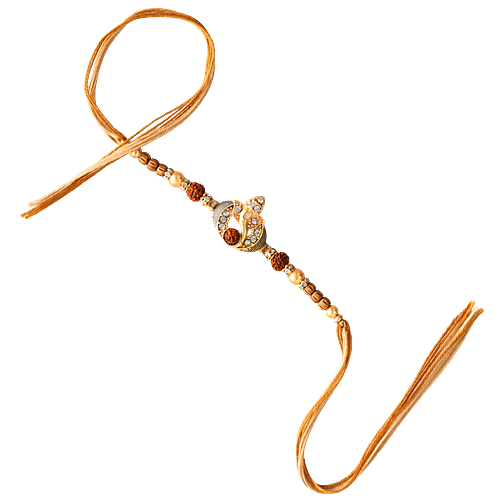 Daivya Sparsh by bigbasket Ganesha Sutra Premium Pendant Rakhi, 1 pc  Raksha Bandhan