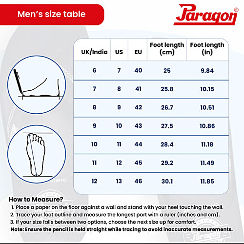 Paragon Men Casual & Comfortable Clogs - Navy Blue, 1 Pair (UK/IND - 9)