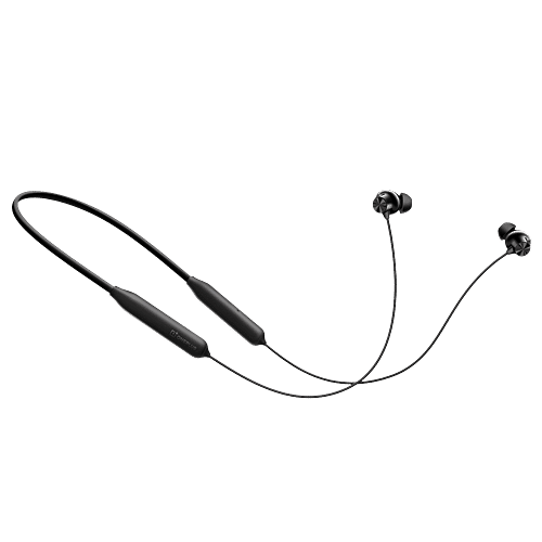 OnePlus OnePlus Bullets Z3 Neckband with Environmental Noise Cancellation (IP55 Water Resistant, Magnetic Control, Mambo Midnight), 1 Unit  