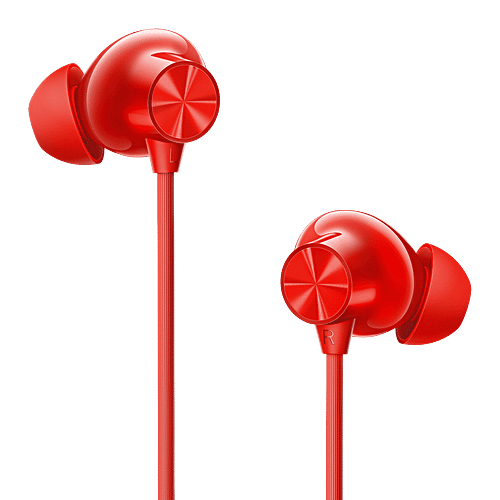 OnePlus OnePlus Bullets Z3 Neckband with Environmental Noise Cancellation (IP55 Water Resistant, Magnetic Control, Samba Sunset), 1 Unit  