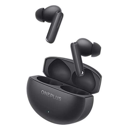 OnePlus OnePlus Buds 4 TWS Earbuds with Adaptive Noise Cancellation (IPX55 Water Resistant, Dual Dynamic Drivers, Storm Grey), 1 Unit  Smart Touch Controls, Quick Charging