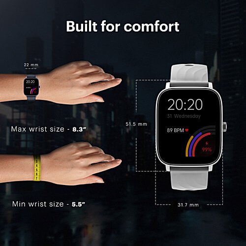 Noise ColorFit Quad Call Smartwatch - Space Blue, 1 pc  