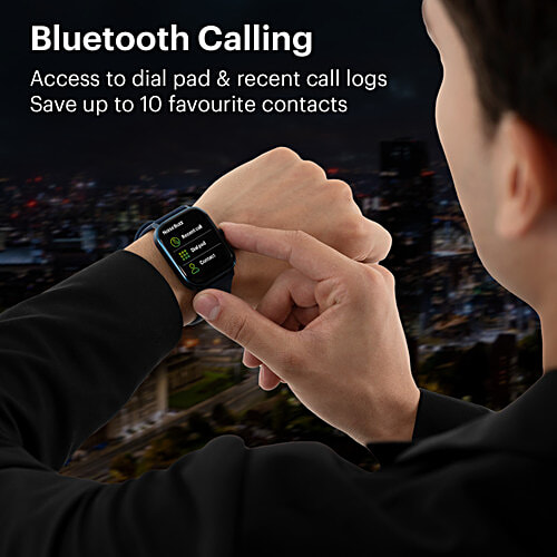 Noise ColorFit Quad Call Smartwatch - Space Blue, 1 pc  