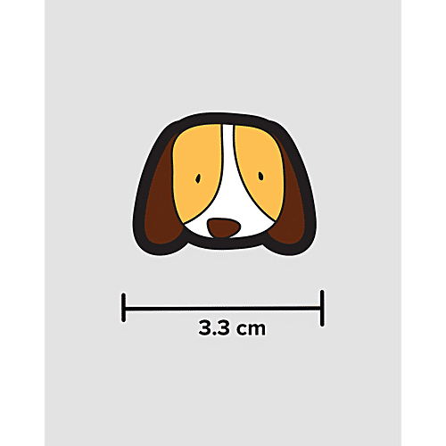 Mad Over Print Dog Face Pet Rakhi, 1 pc Dog Rakhi, Pet Rakhi, Dog