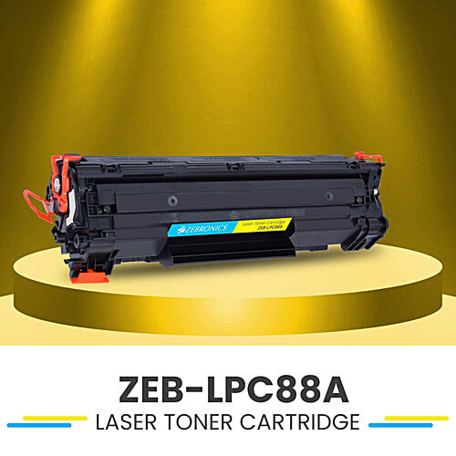 Zebronics LPC88A Laser Toner Printer Cartridge For HP LaserJet P1007/P1008/P1106/P1108 - Black, 1 pc