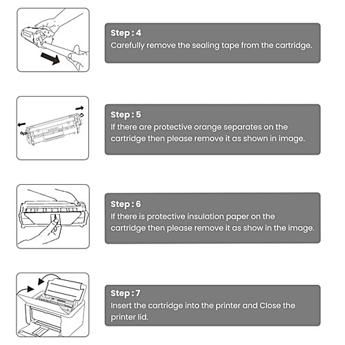 Zebronics LPC88A Laser Toner Printer Cartridge For HP LaserJet P1007/P1008/P1106/P1108 - Black, 1 pc