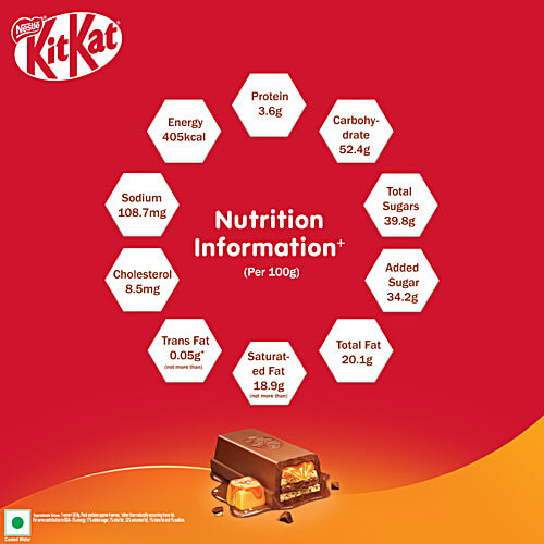 Nestle KitKat Delights Salted Caramel Coated Wafer, 112 g  