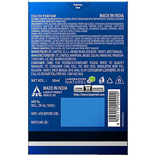 Engage Man Homme Eau De Parfum, 50 ml Fresh & Citrus