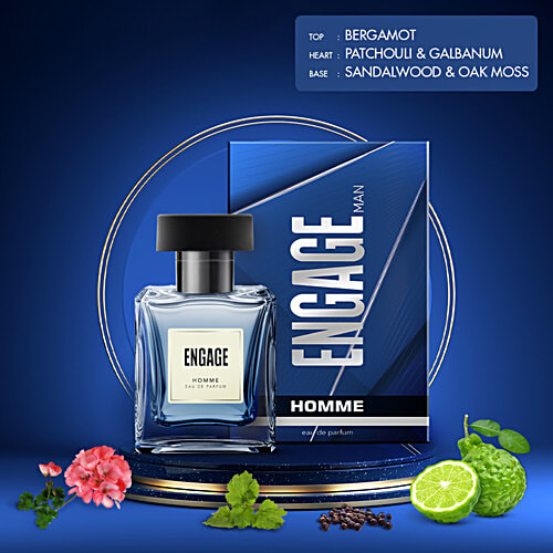Engage Man Homme Eau De Parfum, 50 ml Fresh & Citrus