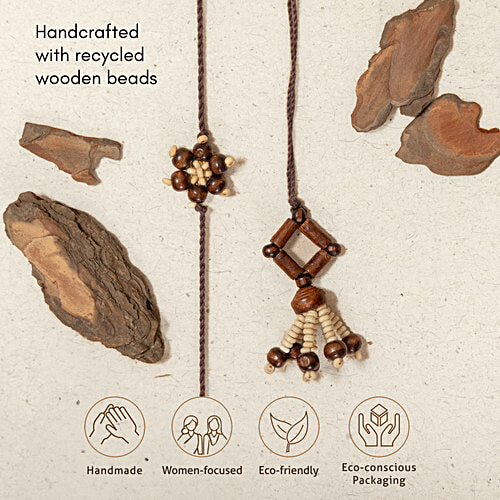 Gulmeher Handcrafted Chandan Phool Lumba For Bhabhi, 1 pc