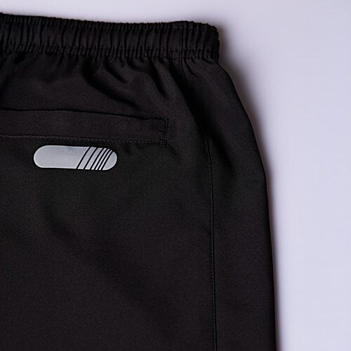 Hoversoul Men's Black & Grey Active Wear Shorts, 1 pc (Size - S) 95% Polyester 5% Lycra