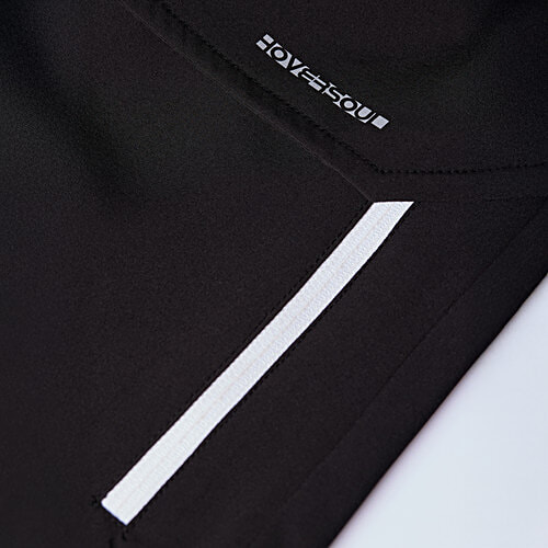 Hoversoul Men's Black & White Active Wear Shorts, 1 pc (Size - S)