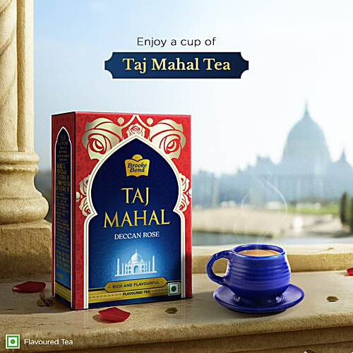 Taj Mahal Deccan Rose Flavoured Tea, 250 g Rich & Flavourful