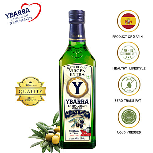 Ybarra  Extra Virgin Olive Oil Gran Seleccion, 500 ml Bottle 
