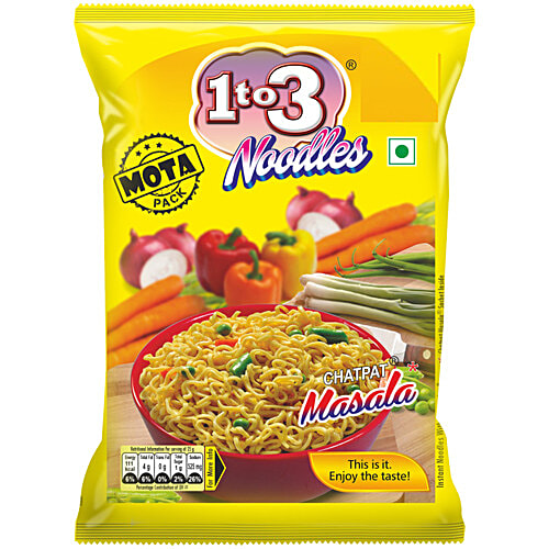 1to3 Noodles Chatpat Masala Noodles - Mota Pack, 75 g