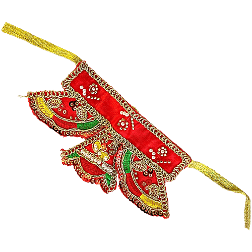 Pujashree Hanumanji Vastra for 4 inches idol, 3 Pcs  