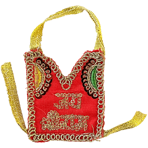 Pujashree Hanumanji Vastra for 4 inches idol, 3 Pcs  