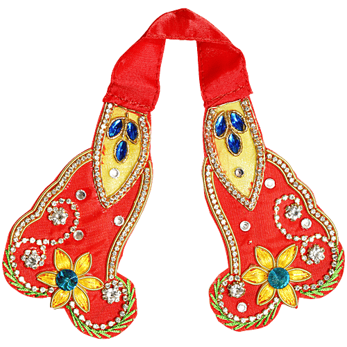 Pujashree Ganeshji Vastra - For 10.16 Cm Idol, 3 pcs