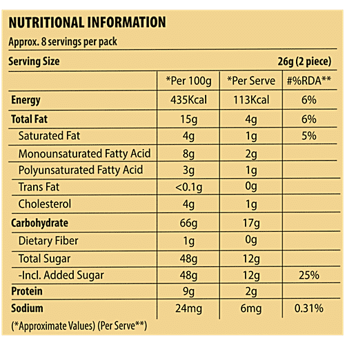 Gowardhan Khushiya Kaju Katli, 200 g  Made With Gowardhan Ghee
