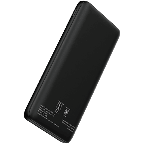 boAt 10000mAh Power Bank With 22.5W Fast Charging, Wireless Charging, 12-Layer Smart IC Protection, LED Indicators, Aluminium Casing - Obsidian Black, 1 pc  