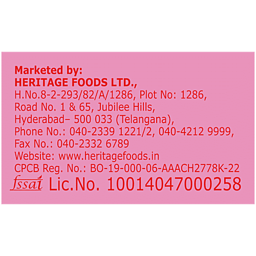 Heritage Livo Strawberry Yogurt, 90 g  High 5.5% Protein