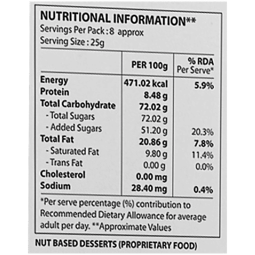 DMB Kaju Katli, 200 g  Delicious Cake Made with Cashew Nuts, Timeless Favourite for All Ages