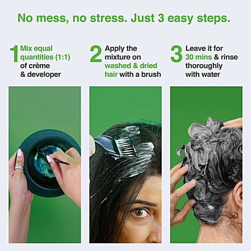 Godrej Expert Rich Creme - Natural Black, 1 pc (50 g + 50 ml each Pack) 