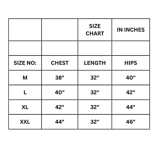 House of Festivals Women's White Short Kurta, 1 pc (Size - XL) Cotton Blend, Plain Design