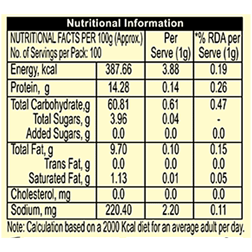 Catch Garam Masala - Whole, 100 g Mix of Premium Whole Spices, Enhances Flavour & Depth