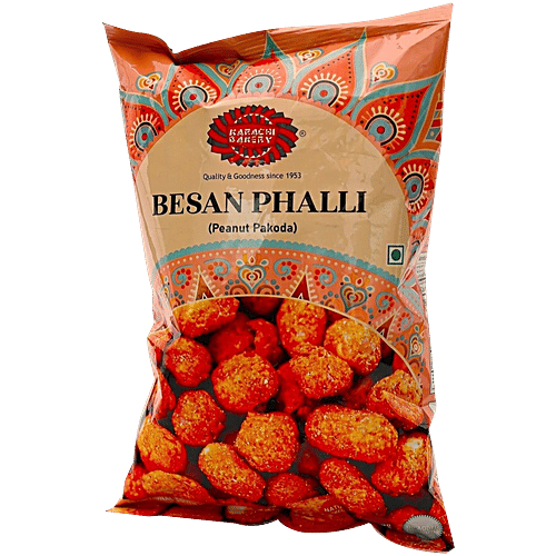 Karachi Bakery Besan Phalli/Peanut Pakoda, 150 g Deep-Fried to Perfection