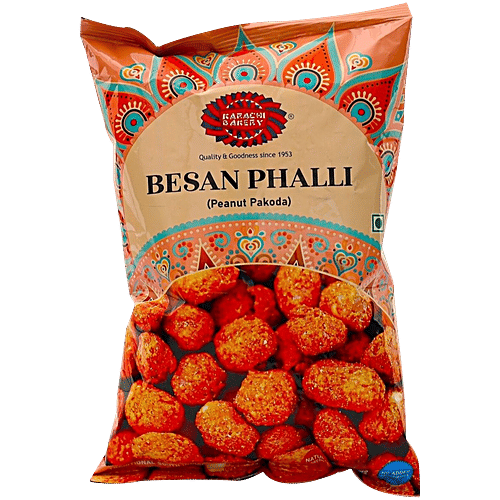 Karachi Bakery Besan Phalli/Peanut Pakoda, 150 g Deep-Fried to Perfection