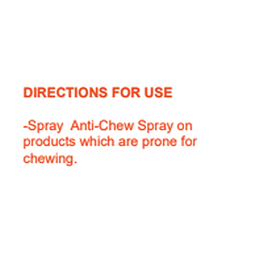 Nootie Anti Chew Spray, 250 ml Stop Biting & Chewing for Dogs & Puppies