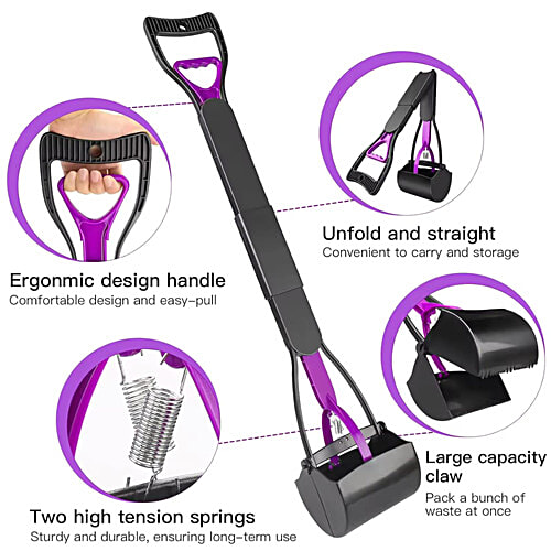 Nootie Foldable Litter Scooper - Assorted Colour, 1 pc