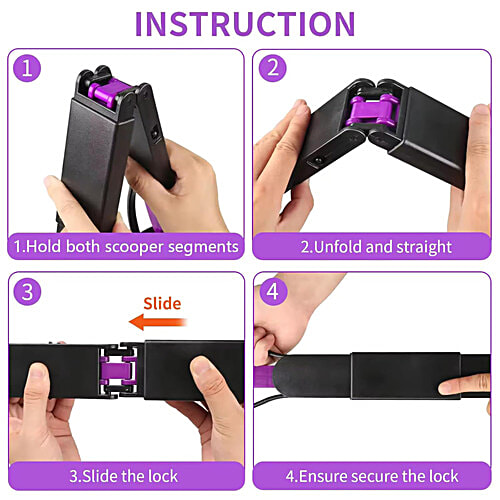 Nootie Foldable Litter Scooper - Assorted Colour, 1 pc