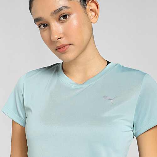 Puma Aqua Run Favourite Short Sleeve Graphic Regular Fit Crew Neck T-Shirt, 1 pc (Size - XL)