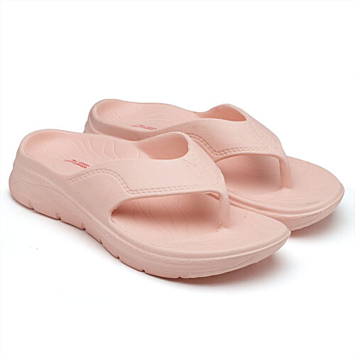 Asian Footwear Indigo-01 Women's Flip Flops - Baby Pink, 1 Pair (UK/IND - 7) Style & Comfort, Lightweight