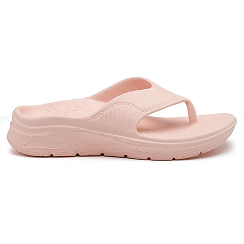 Asian Footwear Indigo-01 Women's Flip Flops - Baby Pink, 1 Pair (UK/IND - 7) Style & Comfort, Lightweight