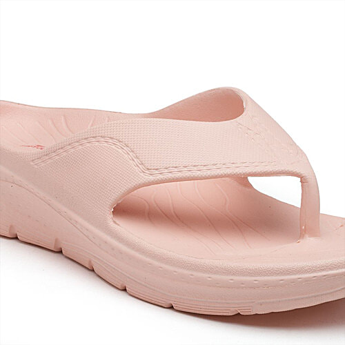 Asian Footwear Indigo-01 Women's Flip Flops - Baby Pink, 1 Pair (UK/IND - 7) Style & Comfort, Lightweight