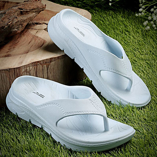 Asian Footwear Indigo-01 Women's Flip Flops - Sky Blue, 1 Pair (UK/IND - 7) Style & Comfort, Lightweight