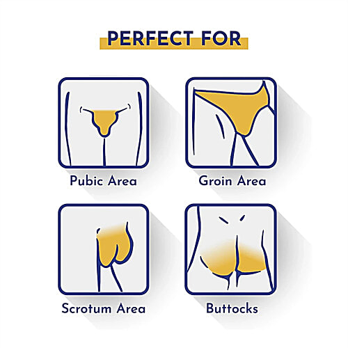 Mannlich Intimate/Private Hair Removal Cream For Men, 100 ml Dermatologically Tested, pH Balanced, Moisturizing, Gentle On Sensitive Skin