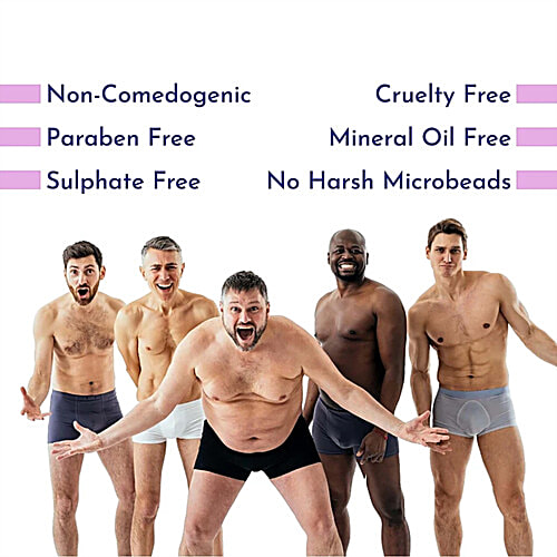 Mannlich 2% Salicylic Acid Acne Free Body Wash - SLS Free, 300 ml Exfoliating, pH Balanced, Dermatologically Tested, 2% Salicylic Acid