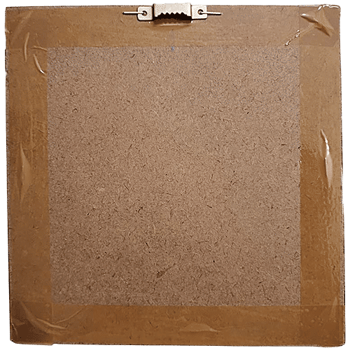 Mangal Bhavan Handcrafted Cow Dung Swastik Wall Hanging Frame, 1 pc  